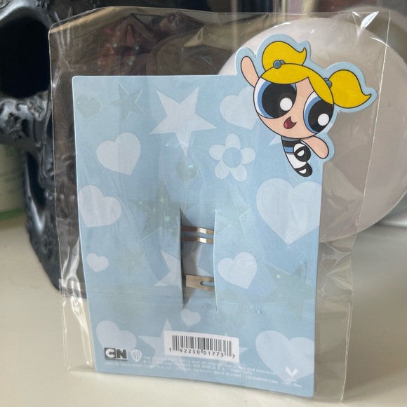 3/$15 ColourPop PowerPuff Girls Bubbles Hair Clips Blue - Picture 4 of 9